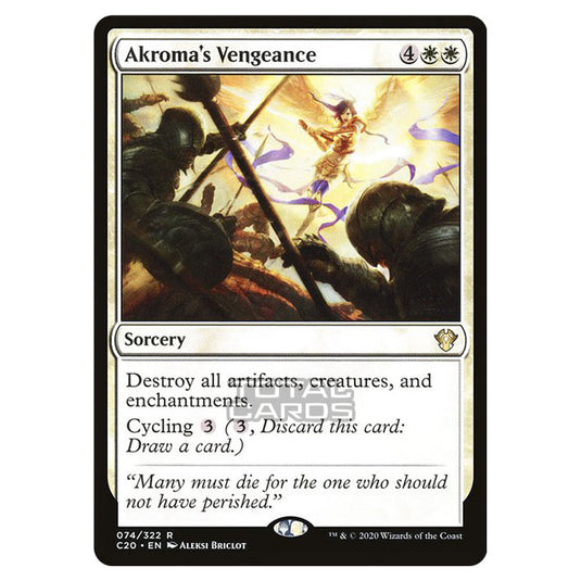 Magic The Gathering - Commander 2020 - Akroma's Vengeance - 74/322