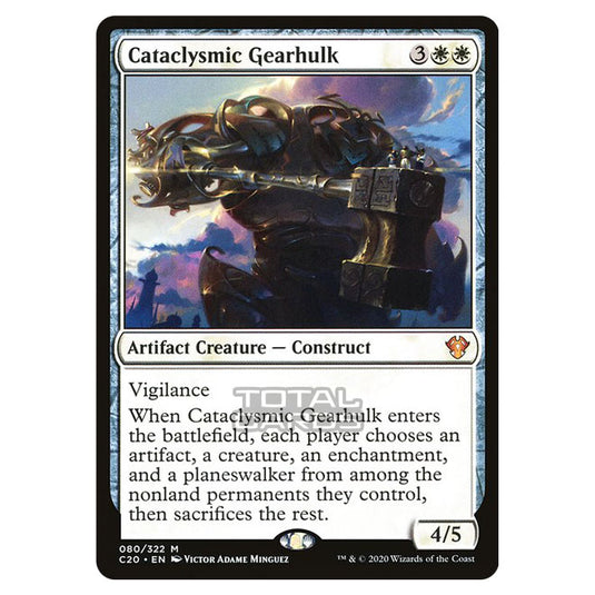 Magic The Gathering - Commander 2020 - Cataclysmic Gearhulk - 80/322