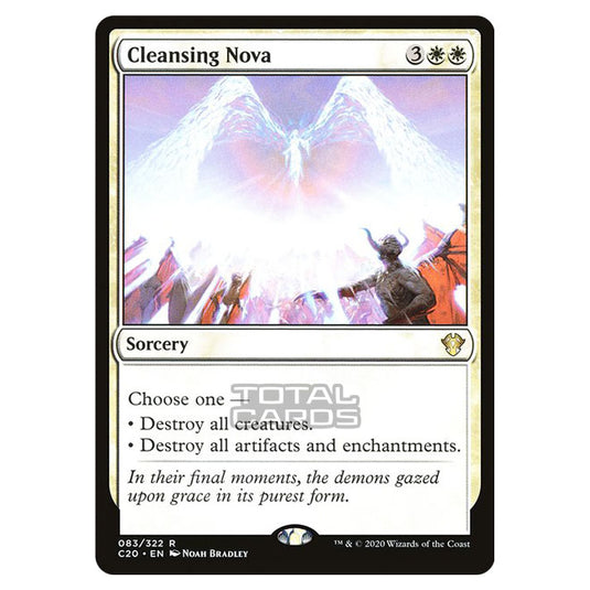 Magic The Gathering - Commander 2020 - Cleansing Nova - 83/322