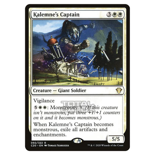 Magic The Gathering - Commander 2020 - Kalemne's Captain - 92/322