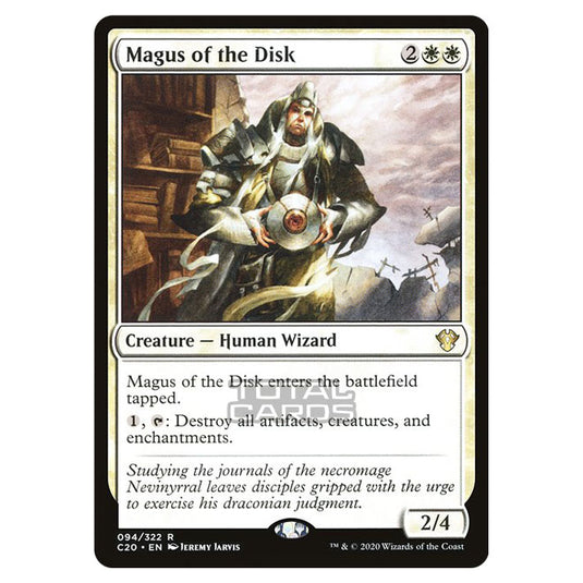 Magic The Gathering - Commander 2020 - Magus of the Disk - 94/322