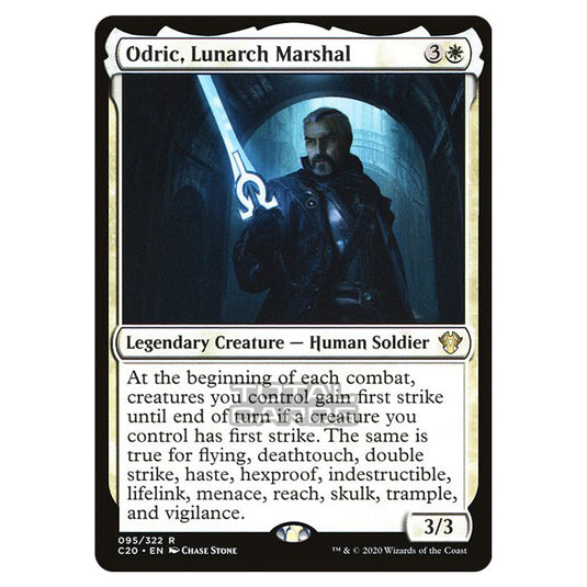 Magic The Gathering - Commander 2020 - Odric, Lunarch Marshal - 95/322