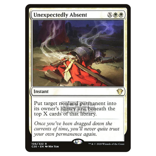 Magic The Gathering - Commander 2020 - Unexpectedly Absent - 106/322