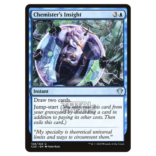 Magic The Gathering - Commander 2020 - Chemister's Insight - 108/322