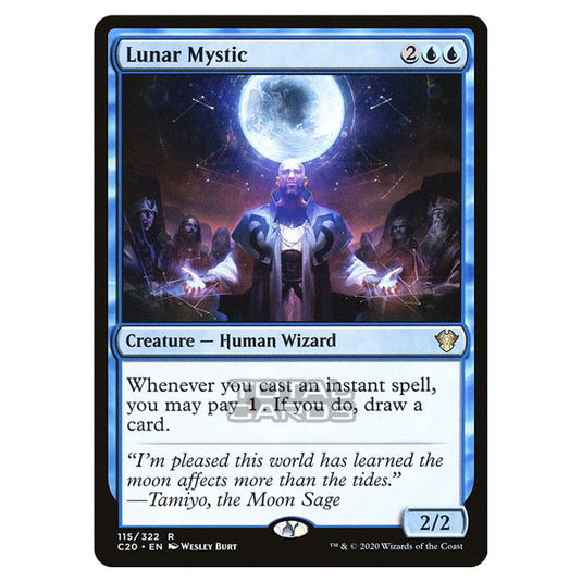 Magic The Gathering - Commander 2020 - Lunar Mystic - 115/322