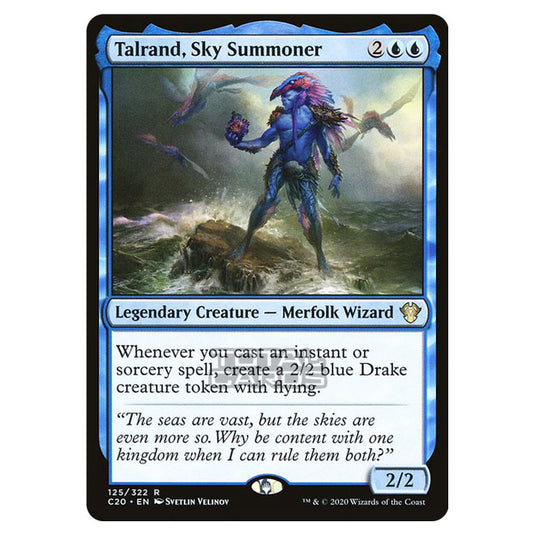 Magic The Gathering - Commander 2020 - Talrand, Sky Summoner - 125/322