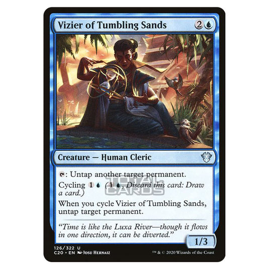 Magic The Gathering - Commander 2020 - Vizier of Tumbling Sands - 126/322