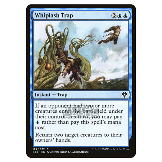 Magic The Gathering - Commander 2020 - Whiplash Trap - 127/322