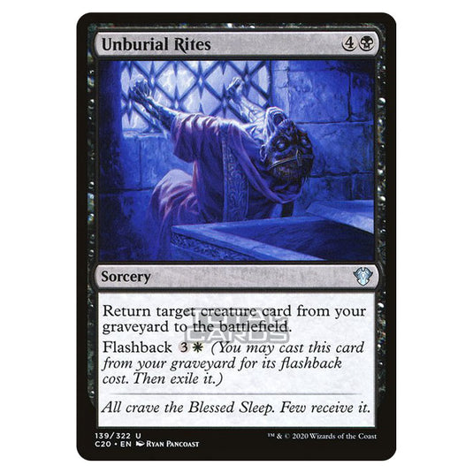 Magic The Gathering - Commander 2020 - Unburial Rites - 139/322