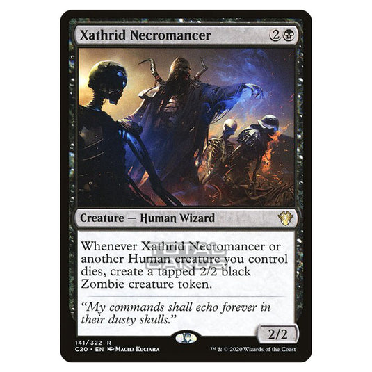 Magic The Gathering - Commander 2020 - Xathrid Necromancer - 141/322