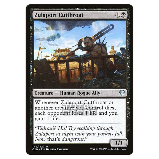 Magic The Gathering - Commander 2020 - Zulaport Cutthroat - 142/322