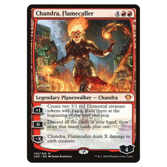 Magic The Gathering - Commander 2020 - Chandra, Flamecaller - 145/322