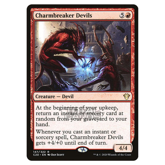 Magic The Gathering - Commander 2020 - Charmbreaker Devils - 147/322