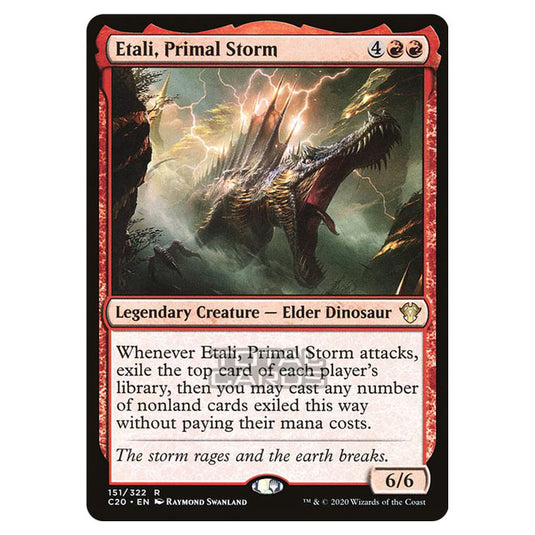 Magic The Gathering - Commander 2020 - Etali, Primal Storm - 151/322