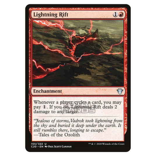 Magic The Gathering - Commander 2020 - Lightning Rift - 155/322