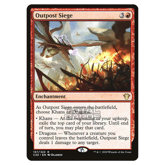 Magic The Gathering - Commander 2020 - Outpost Siege - 157/322