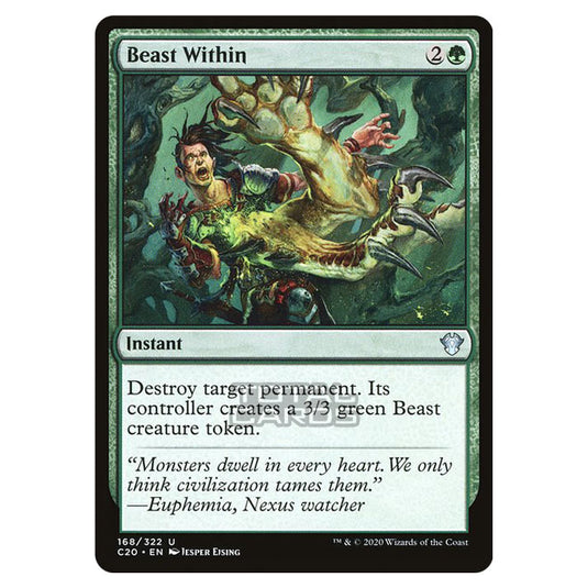 Magic The Gathering - Commander 2020 - Beast Within - 168/322