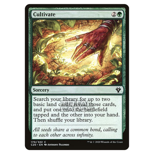 Magic The Gathering - Commander 2020 - Cultivate - 170/322