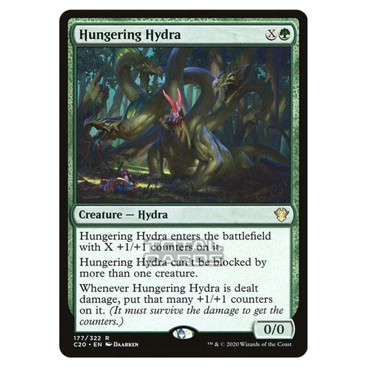 Magic The Gathering - Commander 2020 - Hungering Hydra - 177/322