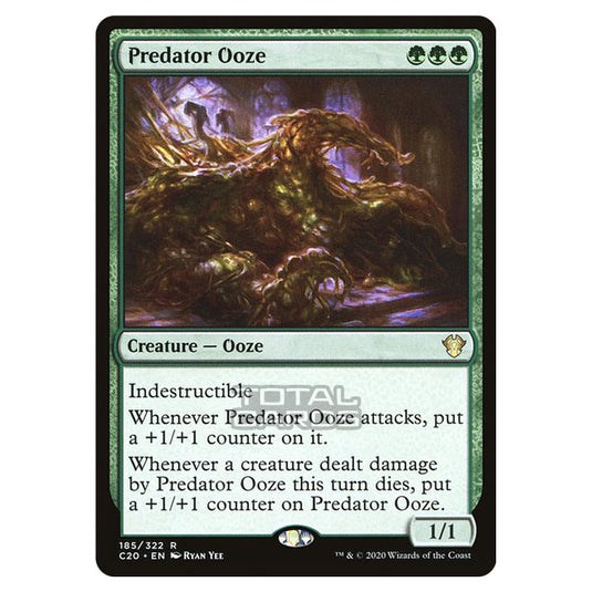 Magic The Gathering - Commander 2020 - Predator Ooze - 185/322