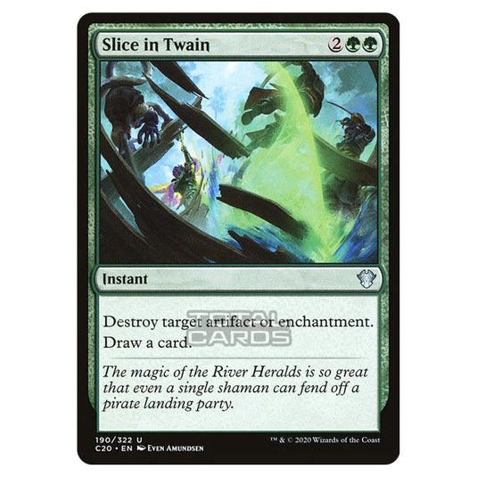 Magic The Gathering - Commander 2020 - Slice in Twain - 190/322