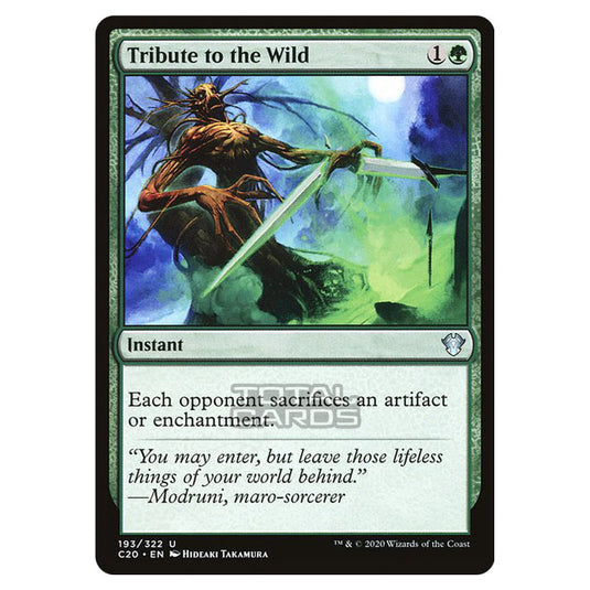 Magic The Gathering - Commander 2020 - Tribute to the Wild - 193/322