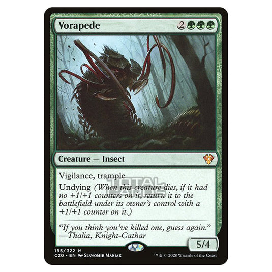 Magic The Gathering - Commander 2020 - Vorapede - 195/322