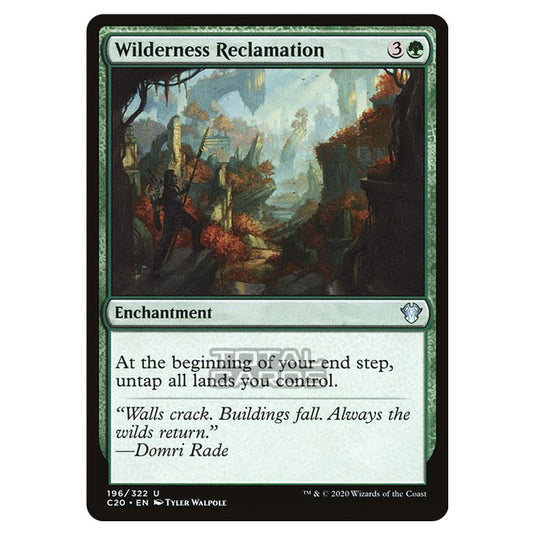 Magic The Gathering - Commander 2020 - Wilderness Reclamation - 196/322