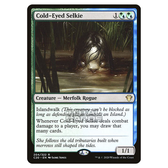 Magic The Gathering - Commander 2020 - Cold-Eyed Selkie - 204/322