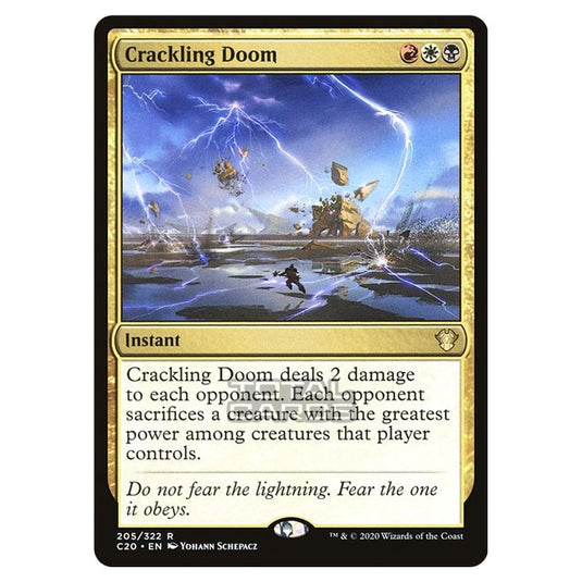 Magic The Gathering - Commander 2020 - Crackling Doom - 205/322