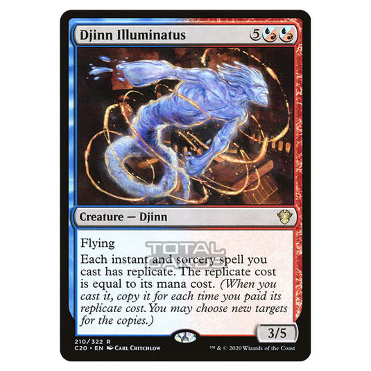 Magic The Gathering - Commander 2020 - Djinn Illuminatus - 210/322