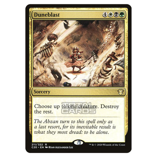 Magic The Gathering - Commander 2020 - Duneblast - 211/322