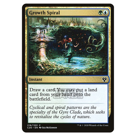 Magic The Gathering - Commander 2020 - Growth Spiral - 216/322