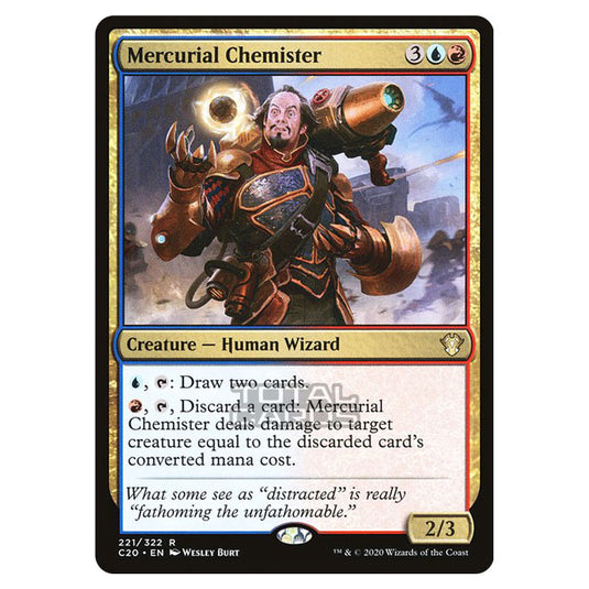 Magic The Gathering - Commander 2020 - Mercurial Chemister - 221/322