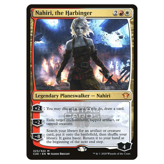 Magic The Gathering - Commander 2020 - Nahiri, the Harbinger - 223/322