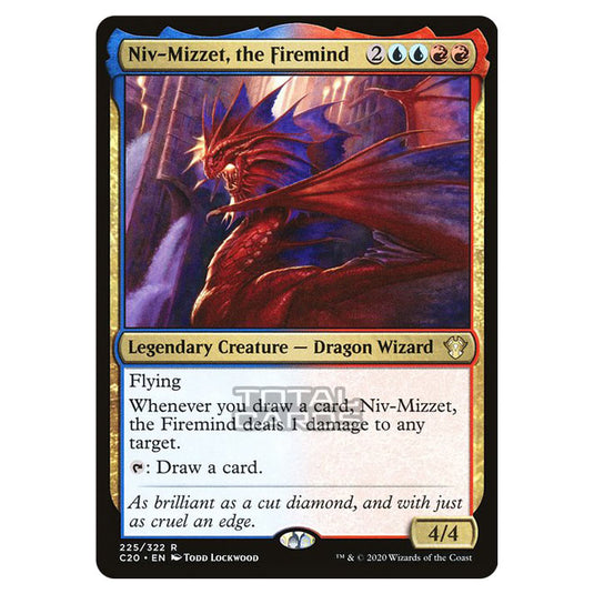 Magic The Gathering - Commander 2020 - Niv-Mizzet, the Firemind - 225/322