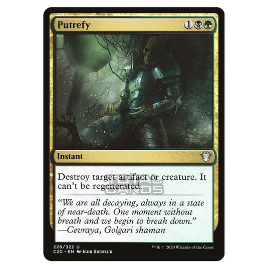 Magic The Gathering - Commander 2020 - Putrefy - 228/322