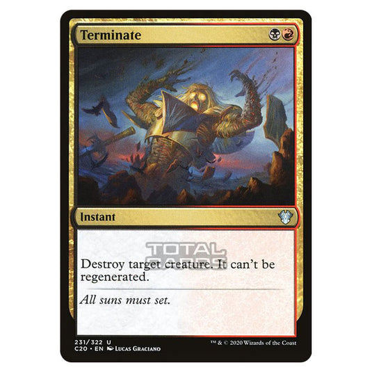 Magic The Gathering - Commander 2020 - Terminate - 231/322