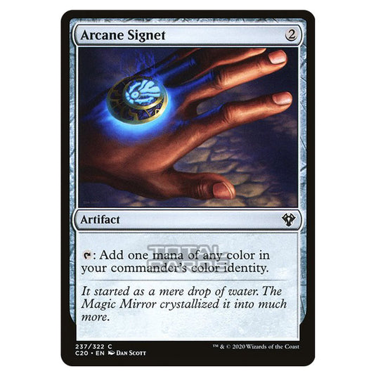 Magic The Gathering - Commander 2020 - Arcane Signet - 237/322