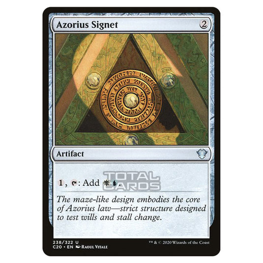 Magic The Gathering - Commander 2020 - Azorius Signet - 238/322