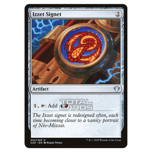 Magic The Gathering - Commander 2020 - Izzet Signet - 243/322