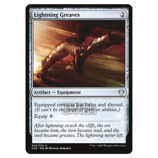 Magic The Gathering - Commander 2020 - Lightning Greaves - 245/322