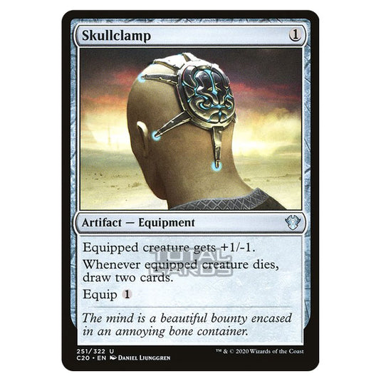 Magic The Gathering - Commander 2020 - Skullclamp - 251/322