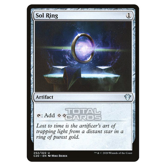 Magic The Gathering - Commander 2020 - Sol Ring - 252/322