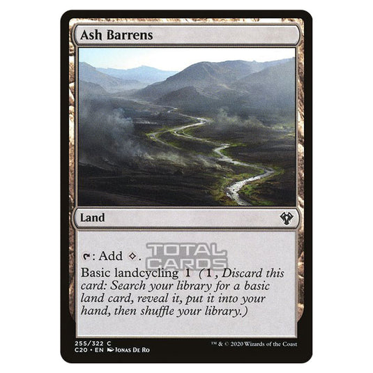 Magic The Gathering - Commander 2020 - Ash Barrens - 255/322