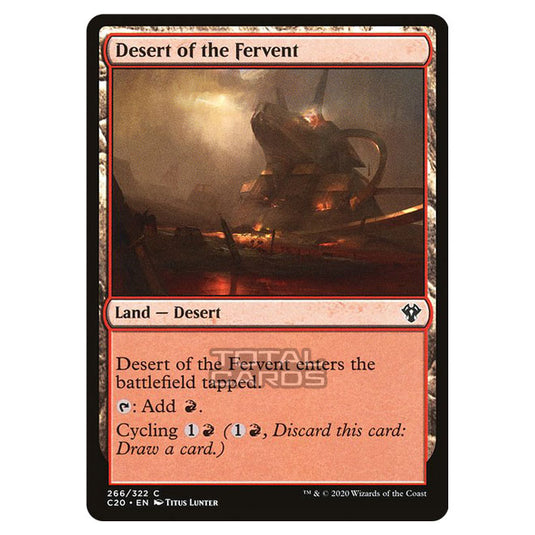 Magic The Gathering - Commander 2020 - Desert of the Fervent - 266/322