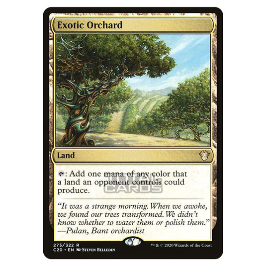 Magic The Gathering - Commander 2020 - Exotic Orchard - 273/322