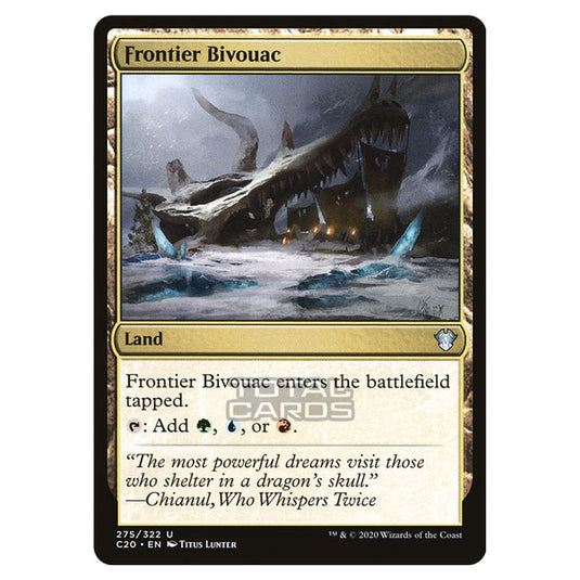 Magic The Gathering - Commander 2020 - Frontier Bivouac - 275/322