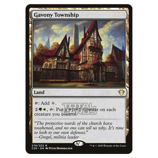 Magic The Gathering - Commander 2020 - Gavony Township - 276/322