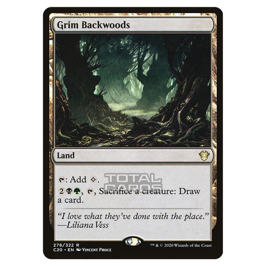 Magic The Gathering - Commander 2020 - Grim Backwoods - 278/322